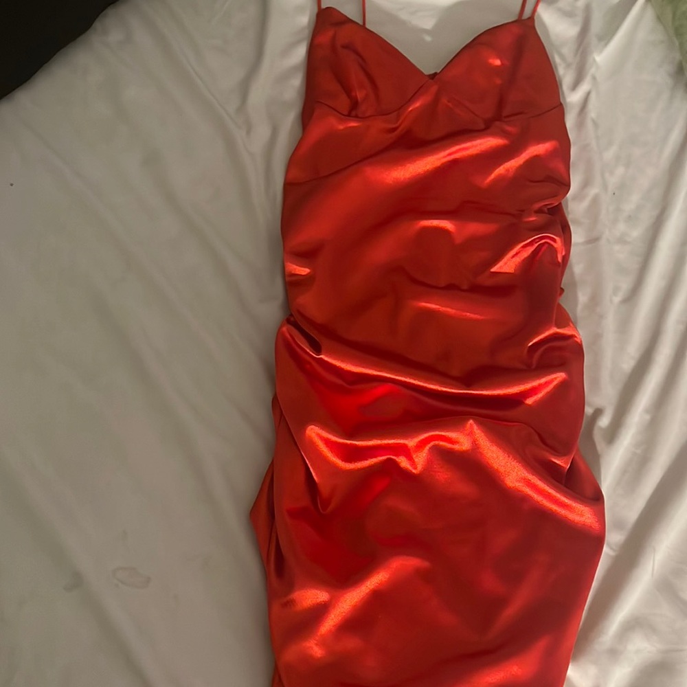 Small red dress